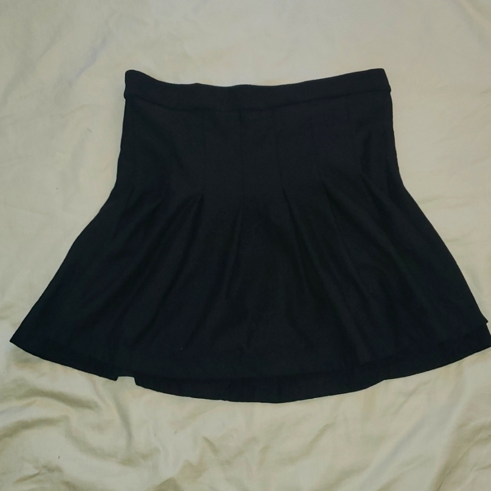 Black tennis skirt